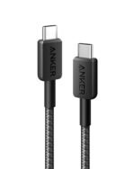 Anker 322 USB-C to USB-C Cable (6ft Braided) Black