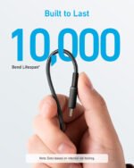 Anker 322 USB-C to USB-C Cable (6ft Braided) Black - Image 3