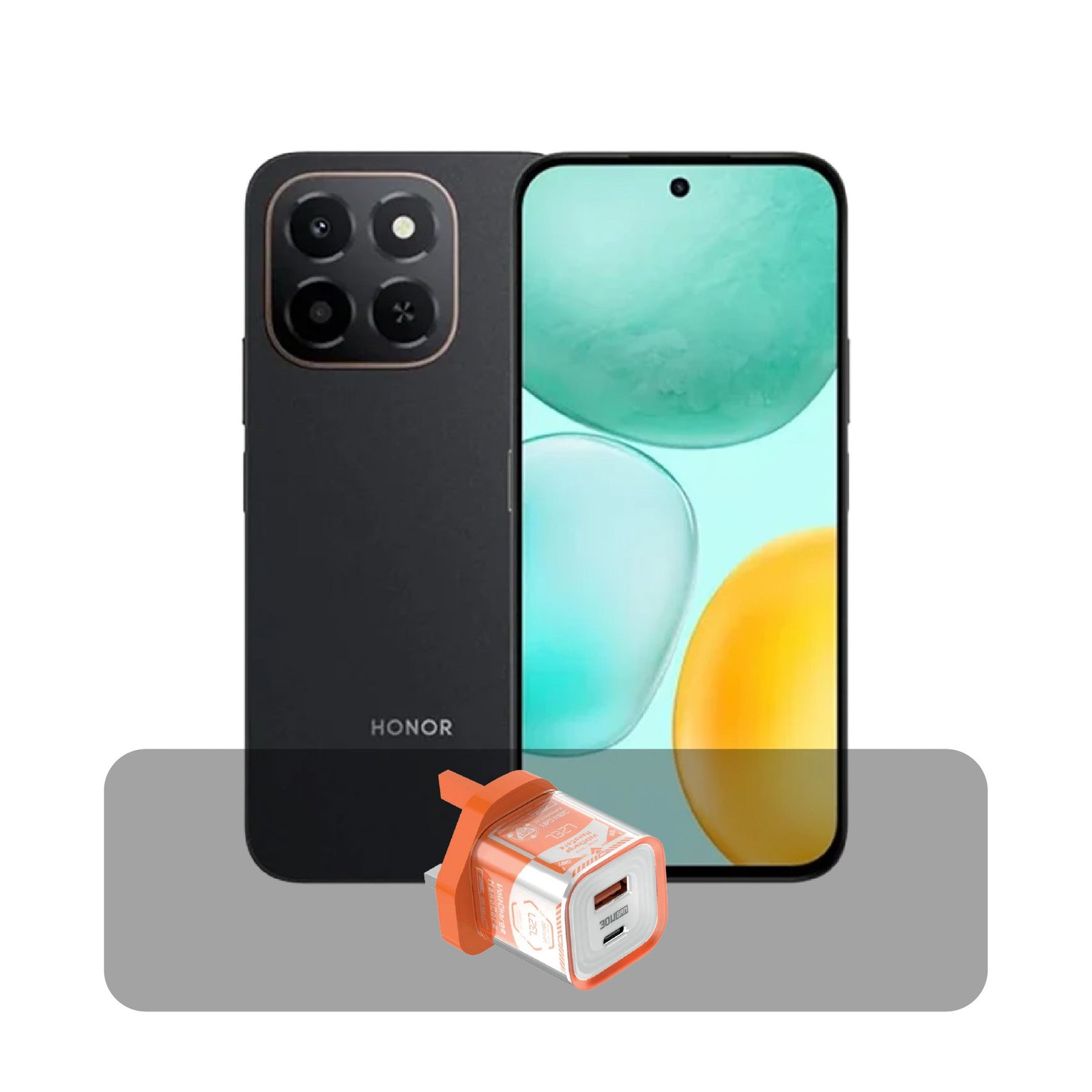 Artboard_37_89f6a8cf-ac20-4a9c-a221-e6b352dbd027.jpg HONOR X6C - Ram 6GB - 256GB + Bundle Offer | Midnight Black - Image 1