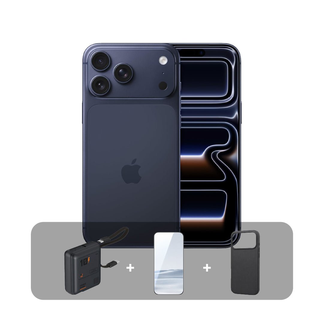IPH17PRO256BLU-100_c4cc5edd-0a50-4305-8d12-0c517deeabb5.jpg Apple iPhone 17 Pro Max- 256GB - 6.9 inch - Dual eSim+ Bundle Offer (USA Version) | Deep Blue - Image 1