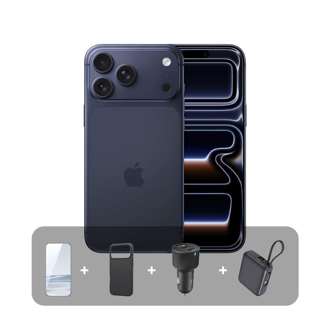 IPH17PROMAX512BLUAR-100_f4d035e8-4555-4043-9fa4-b95f9c36a9d0.jpg Apple iPhone 17 Pro Max- 256GB - 6.9 inch - SIM + eSim+ Bundle Offer (Hong Kong Version) | Deep Blue - Image 1