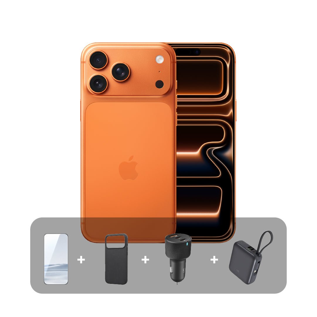 IPH17PROMAX512HKOra-100_5a06d172-177e-41df-9e82-0bcdf1814035.jpg Apple iPhone 17 Pro -1TB - 6.3 inch - Dual eSim + Bundle Offer (Japanese Version) | Cosmic Orange - Image 1