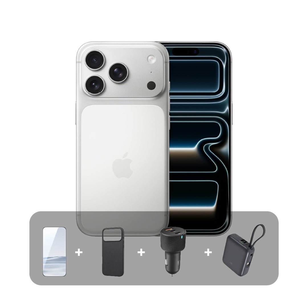 IPH17PROMAX512HKS-100_8b1c0c80-4406-4be9-adbe-778cec38825b.jpg Apple iPhone 17 Pro Max- 512GB - 6.9 inch - Dual eSim+ Bundle Offer (Middle East Version) | Silver - Image 1