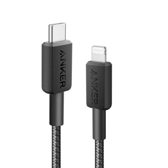 Anker 322 USB-C to Lightning Cable 3 M | Black - Image 1